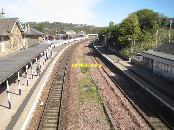 Photo 6"x4" Cupar railway station, Fife Cupar c2014