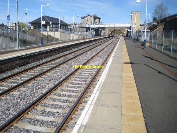 Photo 6"x4" Markinch railway station, Fife Markinch c2014
