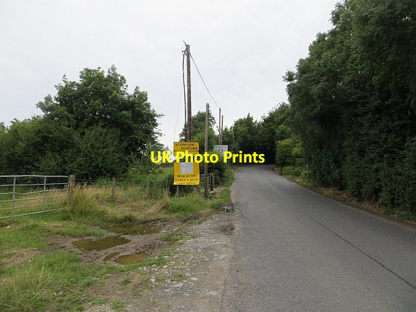Photo 6"x4" Road signs, Urney Road Clady c2013