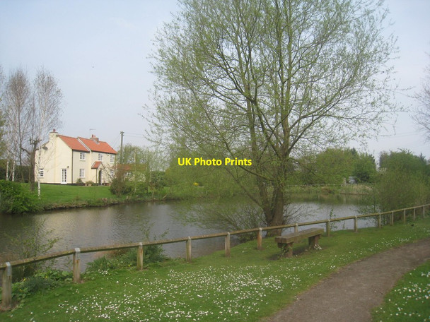 Photo 6"x4" The village pond, North Carlton Carlton in Lindrick c2014