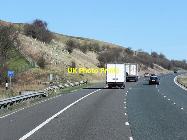 Photo 6"x4" Northbound M6 near Killington Millholme\/SD5690 c2014