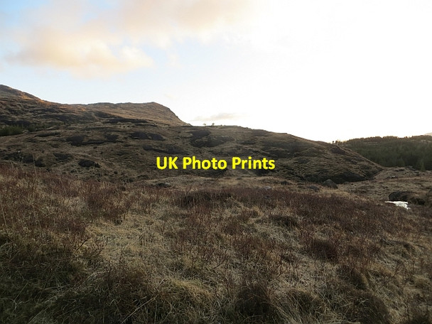 Photo 6"x4" Moorland, Glen More Caigeann Doire nan Cuilean c2014