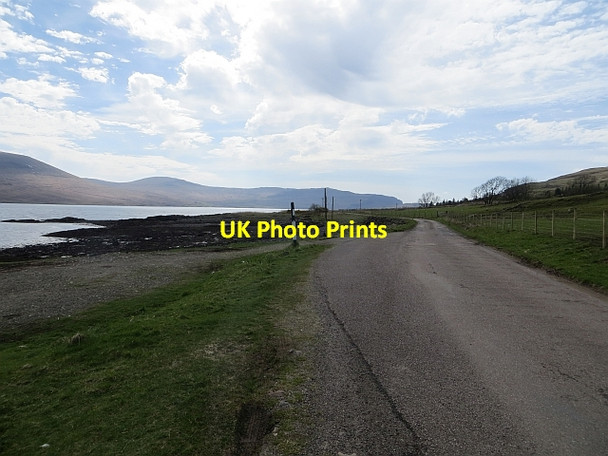 Photo 6"x4" North shore of Loch na Keal Gruline c2014