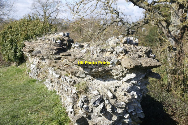 Photo 6"x4" A piece of Wall Mortimer West End c2014