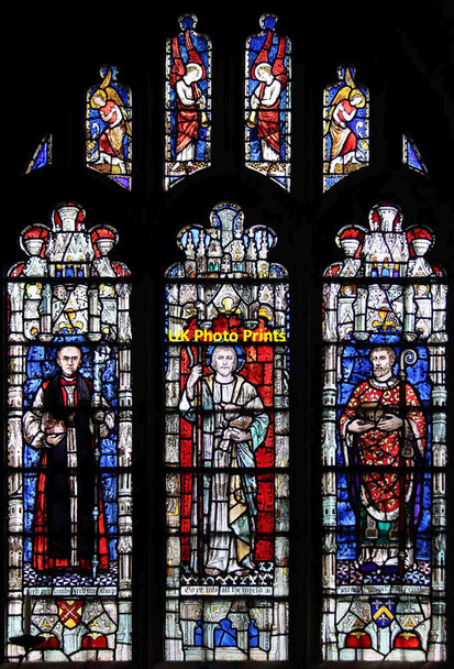 Photo 6"x4" St Mary, Prittlewell - Stained glass window Southend-on-Sea c2014 P1