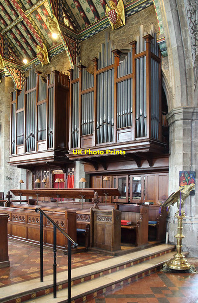 Photo 6"x4" St Mary, Prittlewell - Organ Southend-on-Sea c2014