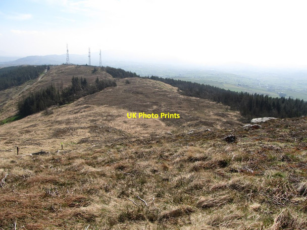 Photo 6"x4" The southern ridge of Camlough Mountain Camlough c2014