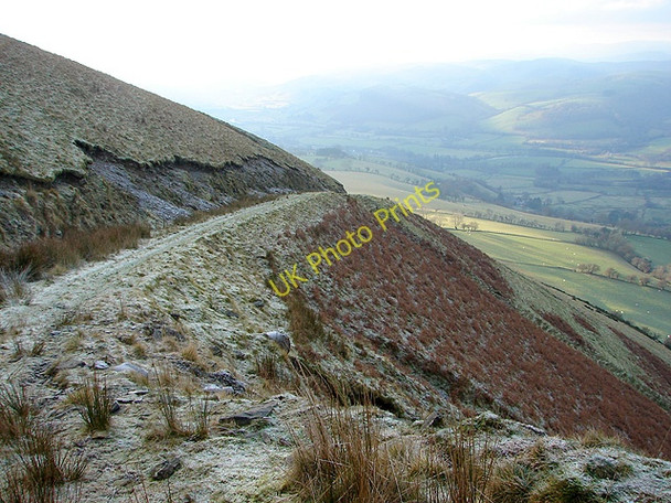 Photo 6"x4" Track descending from Mynydd y Cemais Cwm-Llinau c2008