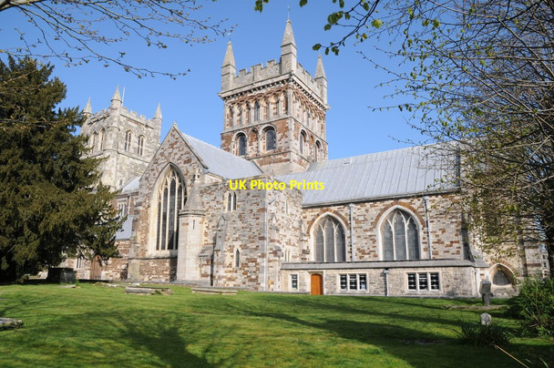 Photo 6"x4" Wimborne Minster Wimborne Minster c2014