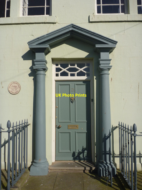 Photo 6"x4" Berwick-Upon-Tweed Townscape : Doorway on Quay Walls Berwick-upon-Tweed c2014