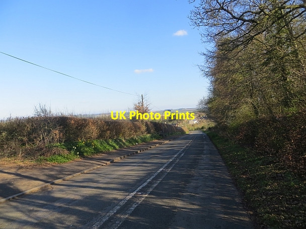 Photo 6"x4" Old Melrose to Newton St Boswells road Eildon c2014