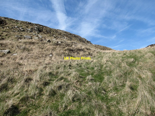 Photo 6"x4" Minor col below the summit of Camlough Mountain Camlough c2014