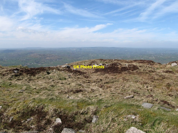 Photo 6"x4" The view north-westwards from the summit of Camlough Mountain Camlough c2014