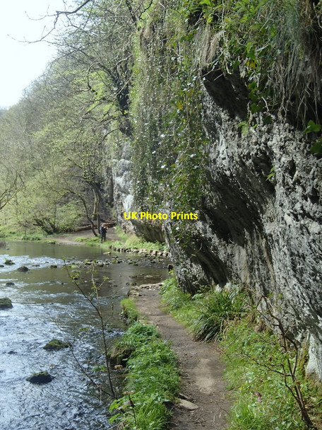 Photo 6"x4" Chee Dale footpath by the River Wye Blackwell\/SK1272 c2014