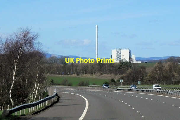 Photo 6"x4" A74(M) Northbound Lockerbie c2014