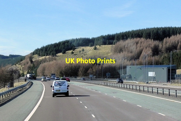 Photo 6"x4" A74(M) South of Elvanfoot March\/NS9914 c2014