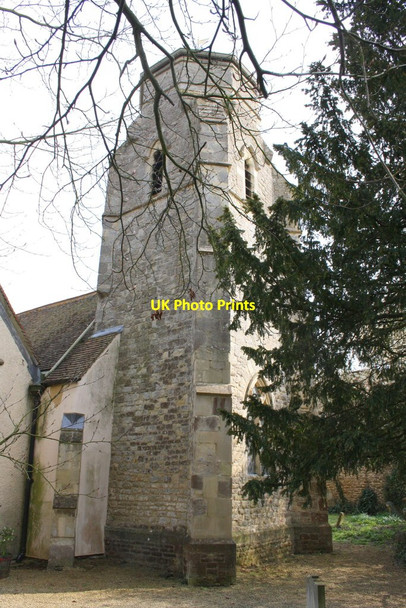 Photo 6"x4" Tower of St Peter's Church Marsh Baldon c2014