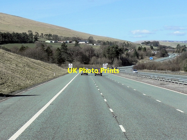 Photo 6"x4" A74(M) South of Abington Abington\/NS9323 c2014