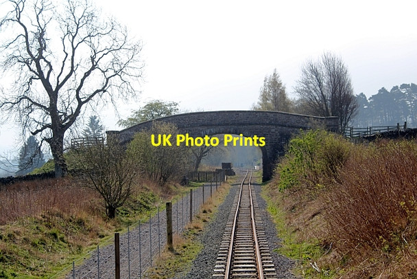 Photo 6"x4" Bridge over the railway, Kirkhaugh Ayle c2014