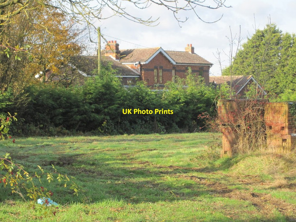 Photo 6"x4" Navenby railway station (site), Lincolnshire Navenby c2012