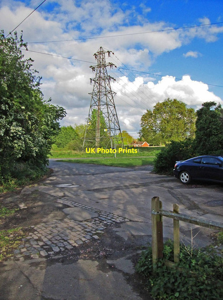Photo 6"x4" Electricity pylon adjacent to Power Station Road, Stourport-on-Severn Stourport-on-Severn c2014