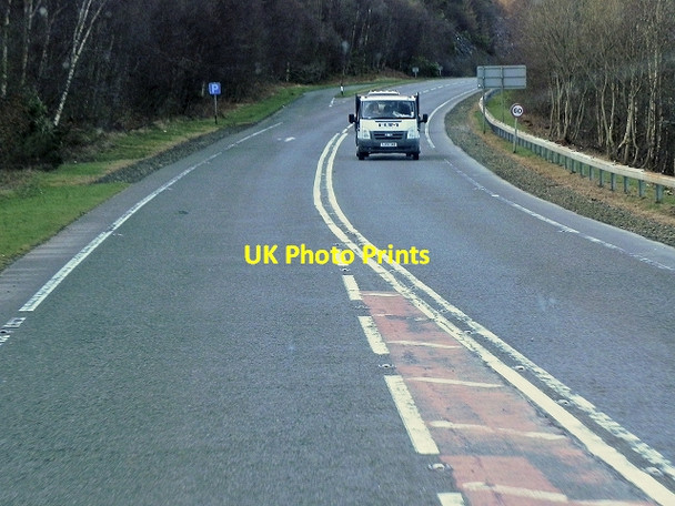 Photo 6"x4" Northbound A82 Inverbeg c2014