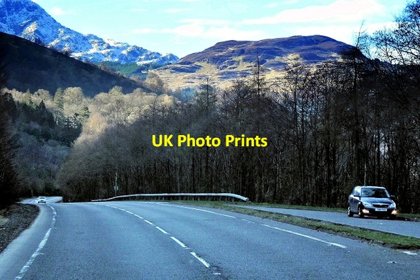 Photo 6"x4" Layby on the A82 near Loch Lomond Tarbet\/NN3104 c2014