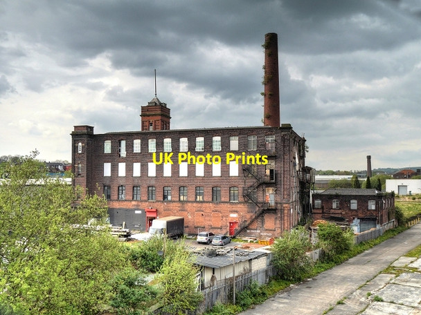 Photo 6"x4" Victoria Mill, Bury Bury\/SD8010 c2014