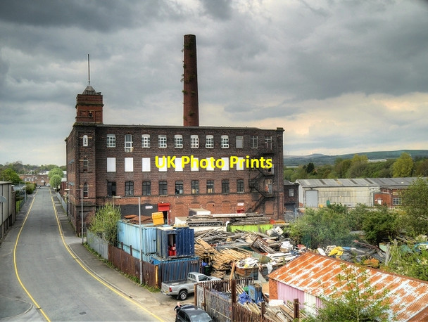 Photo 6"x4" Wellington Street, Victoria Mill Bury\/SD8010 c2014