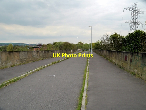 Photo 6"x4" Daisyfield Viaduct , Bury Greenway Bury\/SD8010 c2014