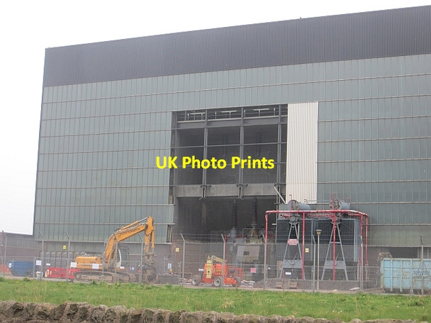 Photo 6"x4" Cockenzie power station demolition Cockenzie and Port Seton c2014