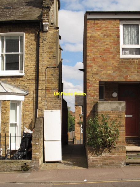 Photo 6"x4" Path to Lemmon Road Greenwich\/TQ3977 c2014