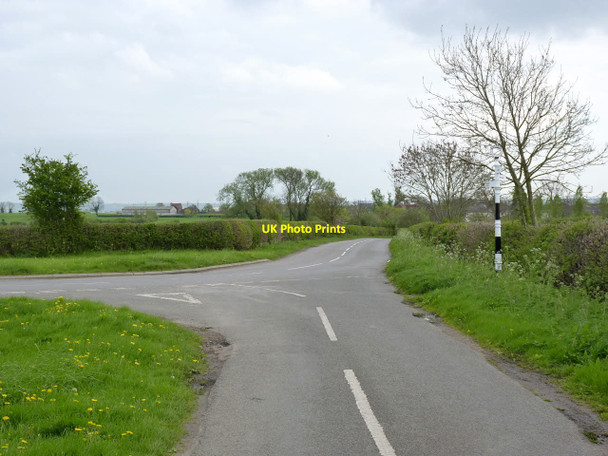 Photo 6"x4" Junction of Kinoulton Lane and Swab's Lane near Kinoulton Kinoulton c2014