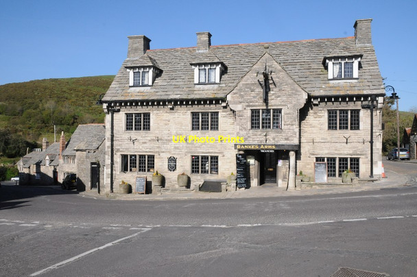 Photo 6"x4" Bankes Arms, Corfe Castle Corfe Castle c2014