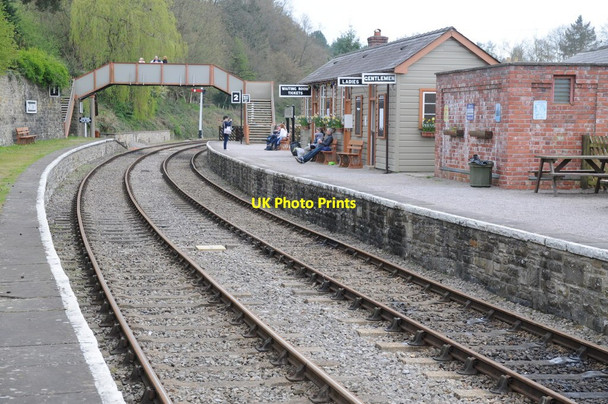 Photo 6"x4" Parkend Station Eave c2014