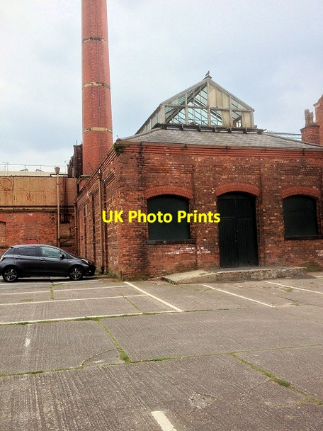 Photo 6"x4" Yard Behind Victoria Baths, Manchester Rusholme\/SJ8695 c2014