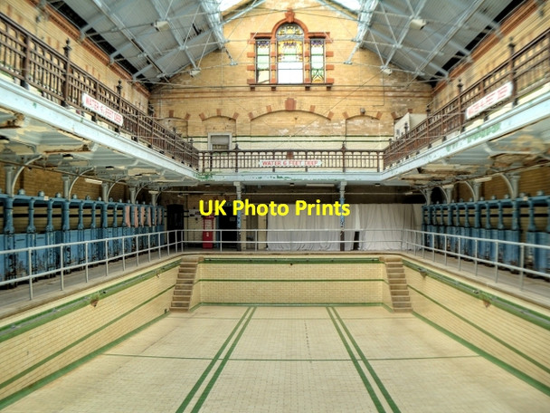 Photo 6"x4" Manchester Victoria Baths, Females Pool Rusholme\/SJ8695 c2014