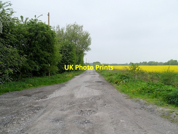 Photo 6"x4" Twelve Yards Road, Chat Moss Irlam c2014