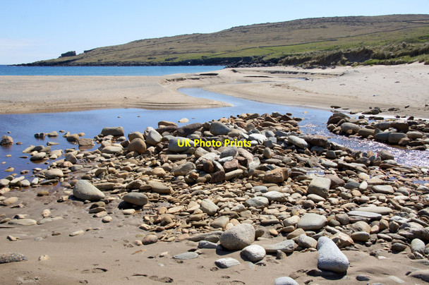 Photo 6"x4" Burn of Norwick on Norwick beach Kirkaton c2014 P2