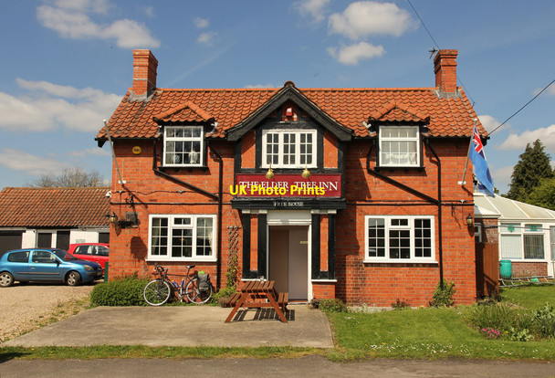 Photo 6"x4" The Elder Tree Inn Horsington\/TF1968 c2014