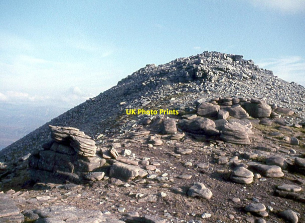 Photo 6"x4" Sandstone to quartzite on C\u00c3\u00b9l M\u00c3\u00b2r Creag nan Calman\/NC1611 c1976