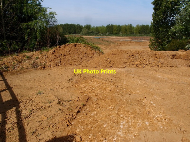 Photo 6"x4" Restricted access to the Quarry Eaglethorpe c2014
