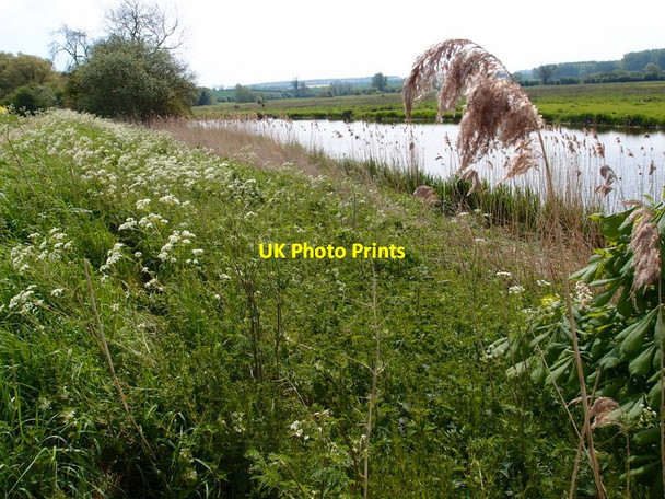 Photo 6"x4" River Nene Elton\/TL0893 c2014