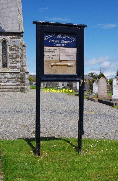 Photo 6"x4" Christ Church (3) - Information board, Church Road, Tramore, Co. Waterford Tramore c2013