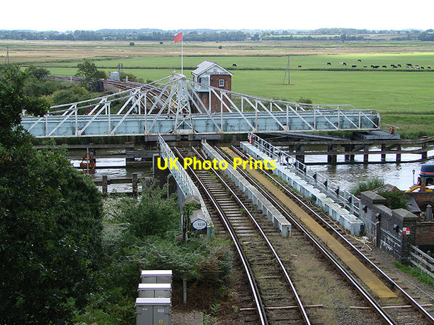 Photo 6"x4" Reedham Swing Bridge Reedham\/TG4201 c2011