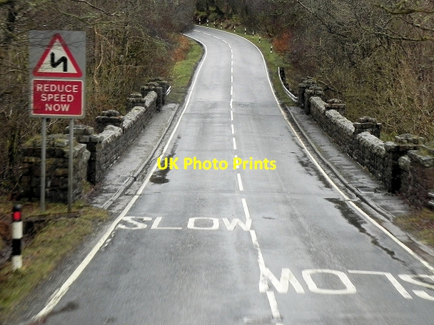 Photo 6"x4" A819, Bridge over Cladich River Cladich c2014