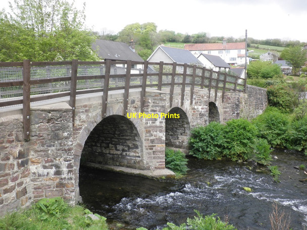 Photo 6"x4" Bridge on River Mole, North Molton North Molton c2014