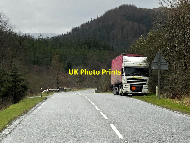 Photo 6"x4" Layby near Auchindrain Auchindrain c2014