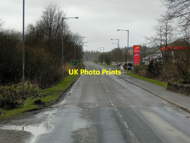 Photo 6"x4" A816 Heading North from Lochgilphead Lochgilphead c2014