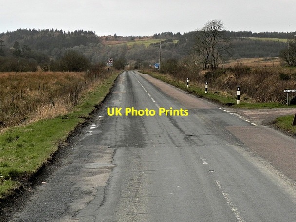 Photo 6"x4" A816 near Lochgilphead Lochgilphead c2014